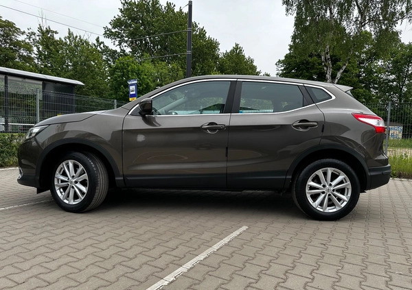 Nissan Qashqai cena 48900 przebieg: 62300, rok produkcji 2014 z Zabrze małe 277